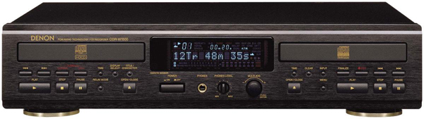 Denon Dual CD Player/Recorder: High fidelity reproduction arrives