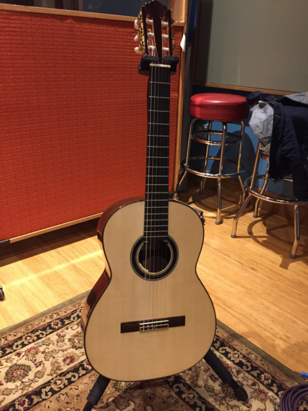 Geronimo Mateos guitar, fresh from Madrid