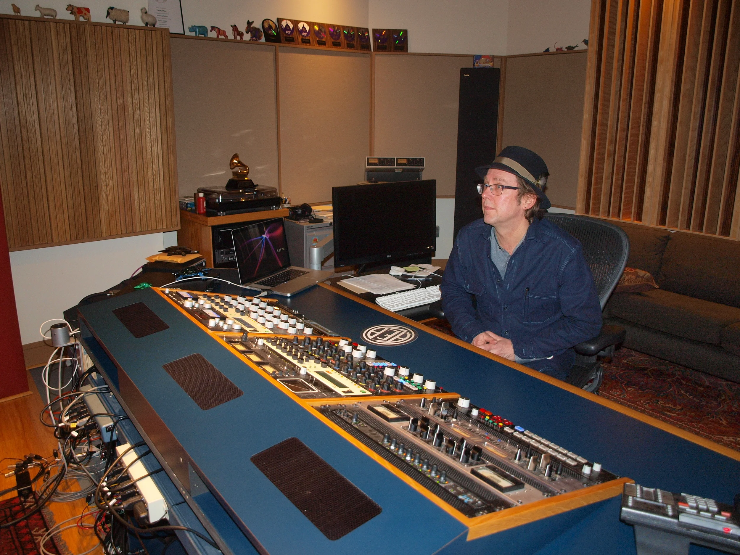 "I wonder if I should have gotten a degree in sound engineering."