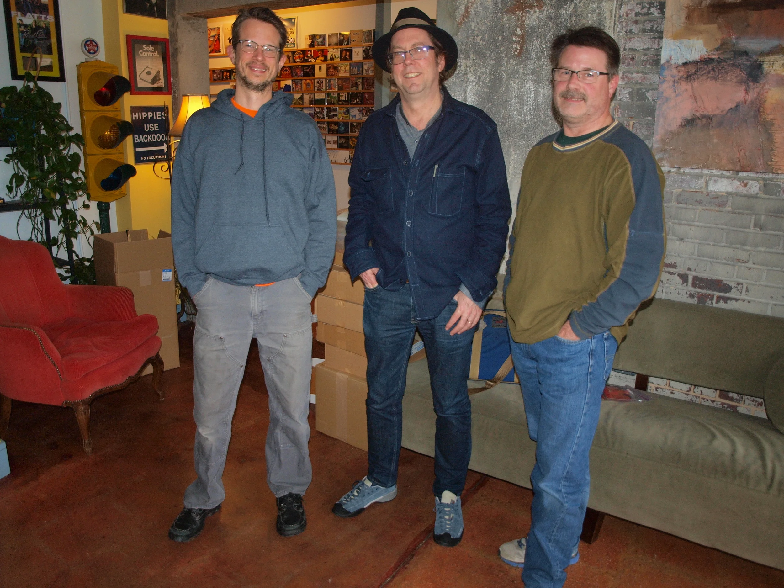 Don, John, and Randy— It's a wrap!