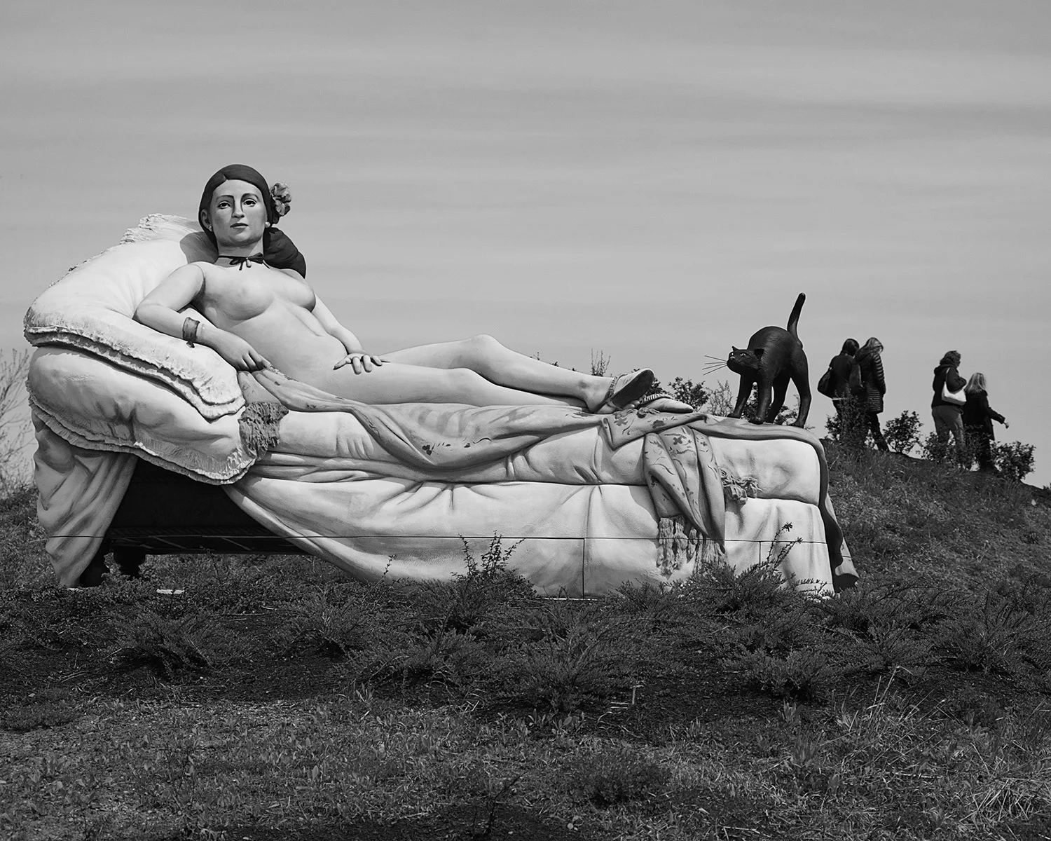 "Confrontational Vulnerability" (Inspired by Manet's 'Olympia')