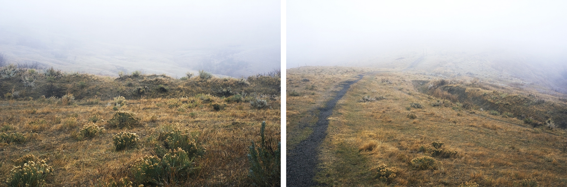 Deborah Farnault Trail Fog (Fetterman Battlefield), 2016