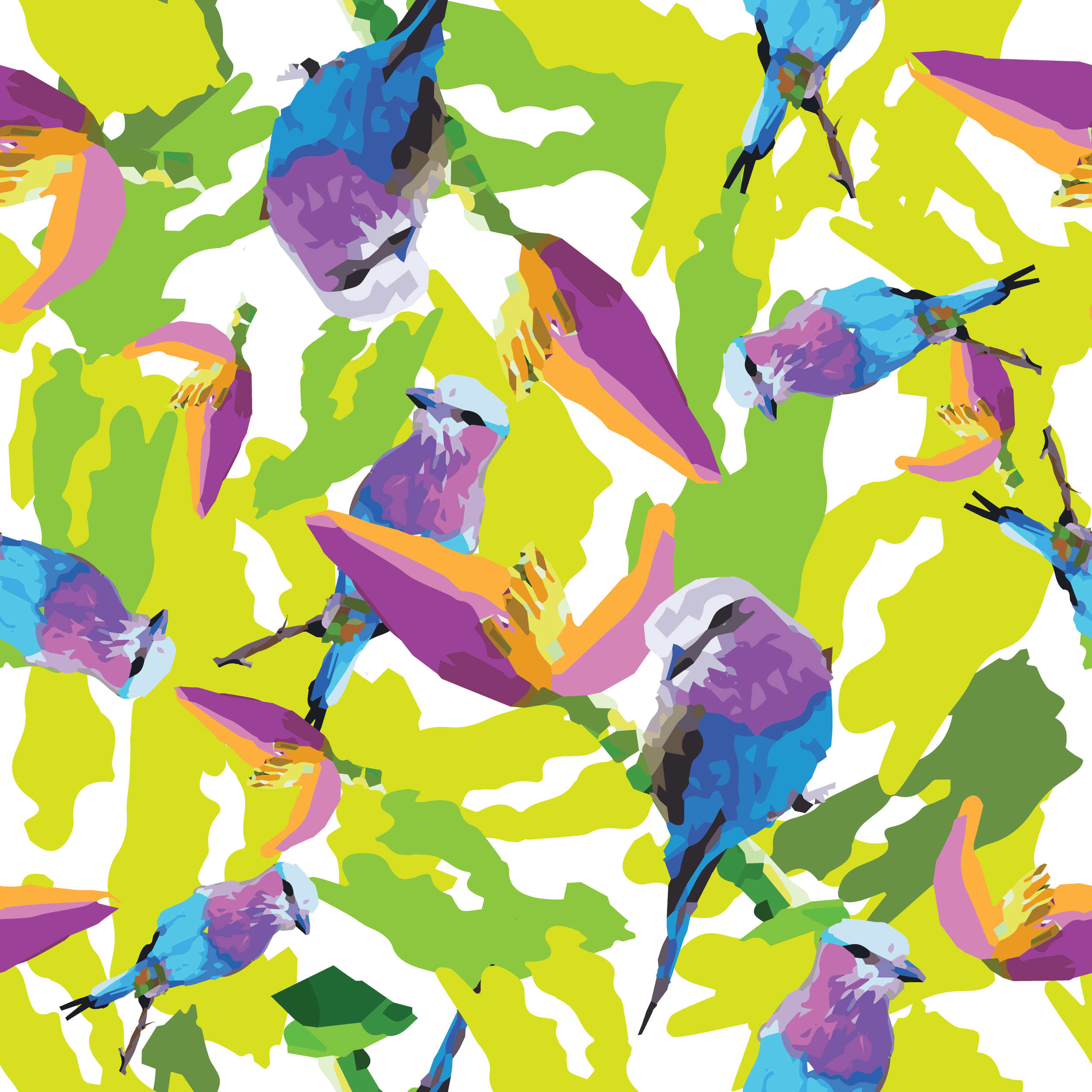 birdie bird print