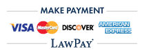 As a courtesy to our clients, Shaw Firm offers online payments through LawPay. LawPay is a secure payment system that is compliant with all card brand security systems, ensuring protection of your personal information. 