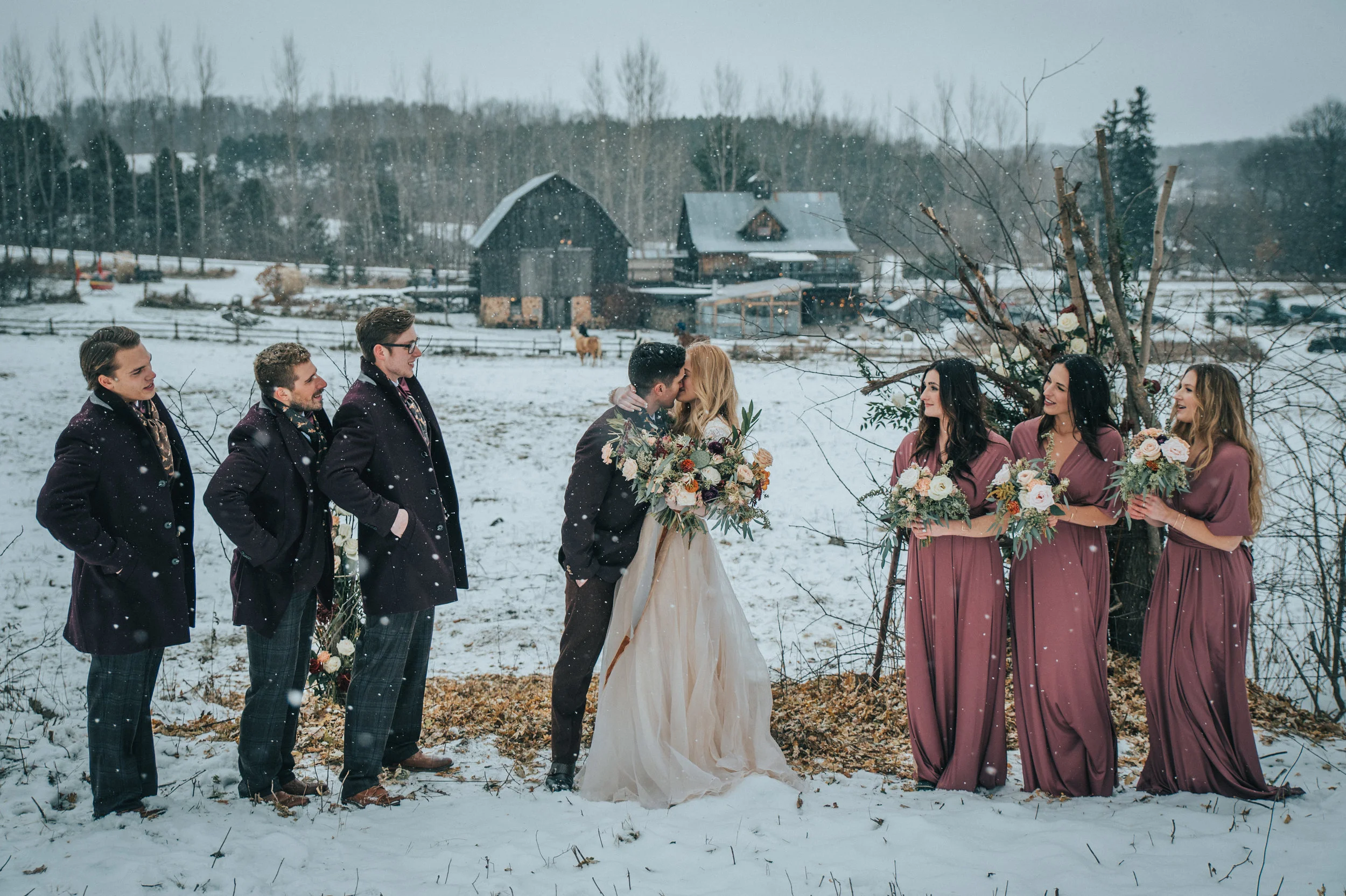 “A place where rustic marries elegance” - The Enchanted barn . Located in Hillsdale, WI