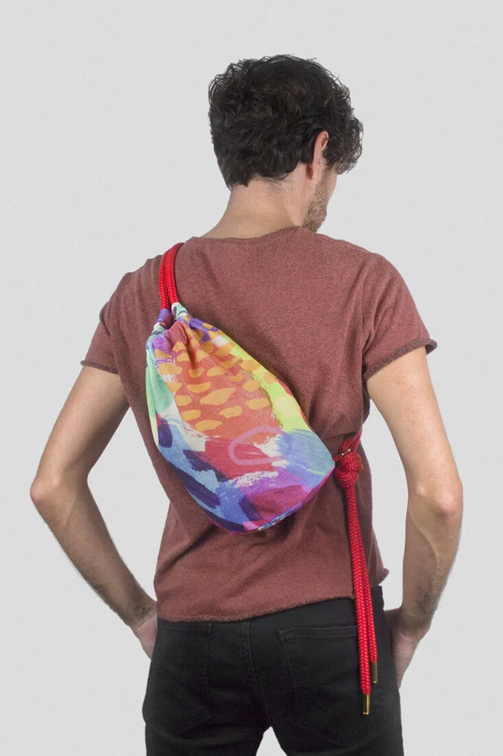 Jonny Ruzzo Mini Drawstring Backpack Rain Bow 04.jpg