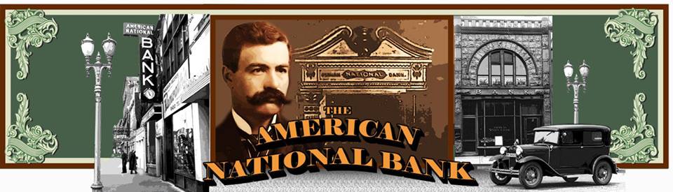 9. Project Leaders: Tom & Kathy Durham, Hermann Missouri Subject: The American/German National Bank Champion: The American National Bank Location: The American National Bank-Downtown (inside above the vault) Opened in 1891 as German National Bank, anti-German sentiment preceding World War I caused the business to change its name to American National Bank in 1912. M.A. Jacobs, assistant cashier at its founding, lives on his heirs, the M.A. Jacobs family, who are now principal owners/officers of the business. It has grown from 2 employees and $50,000 in capital to 40 employees and over $125 million in assets today.