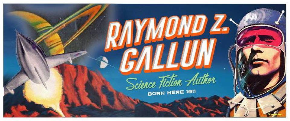 6. Project Leader: Andrew Patrick Henry, Barnesville Georgia Subject: Raymond Gallun, Pioneer of Sci-Fi Writing Champion: The Beaver Dam Area Arts Association Location: Raaske's Renewed Appliances One of the three most influential pioneers in the science fiction genre and a Beaver Dam native, Ray Gallun is considered to be one of the fathers of modern science fiction. Beginning with “Star Climber,” written to fulfill a high school English assignment, Gallun’s resume includes five novels, an autobiography, an anthology of his best works edited by Arthur C. Clarke, and more than 100 short stories. In 1934 he received the Jules Verne Award for Best Story of the Year, “Old Faithful.”