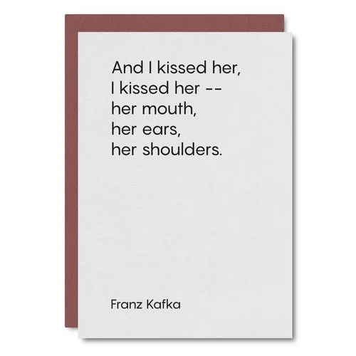 Kafka Quote Card - WL50