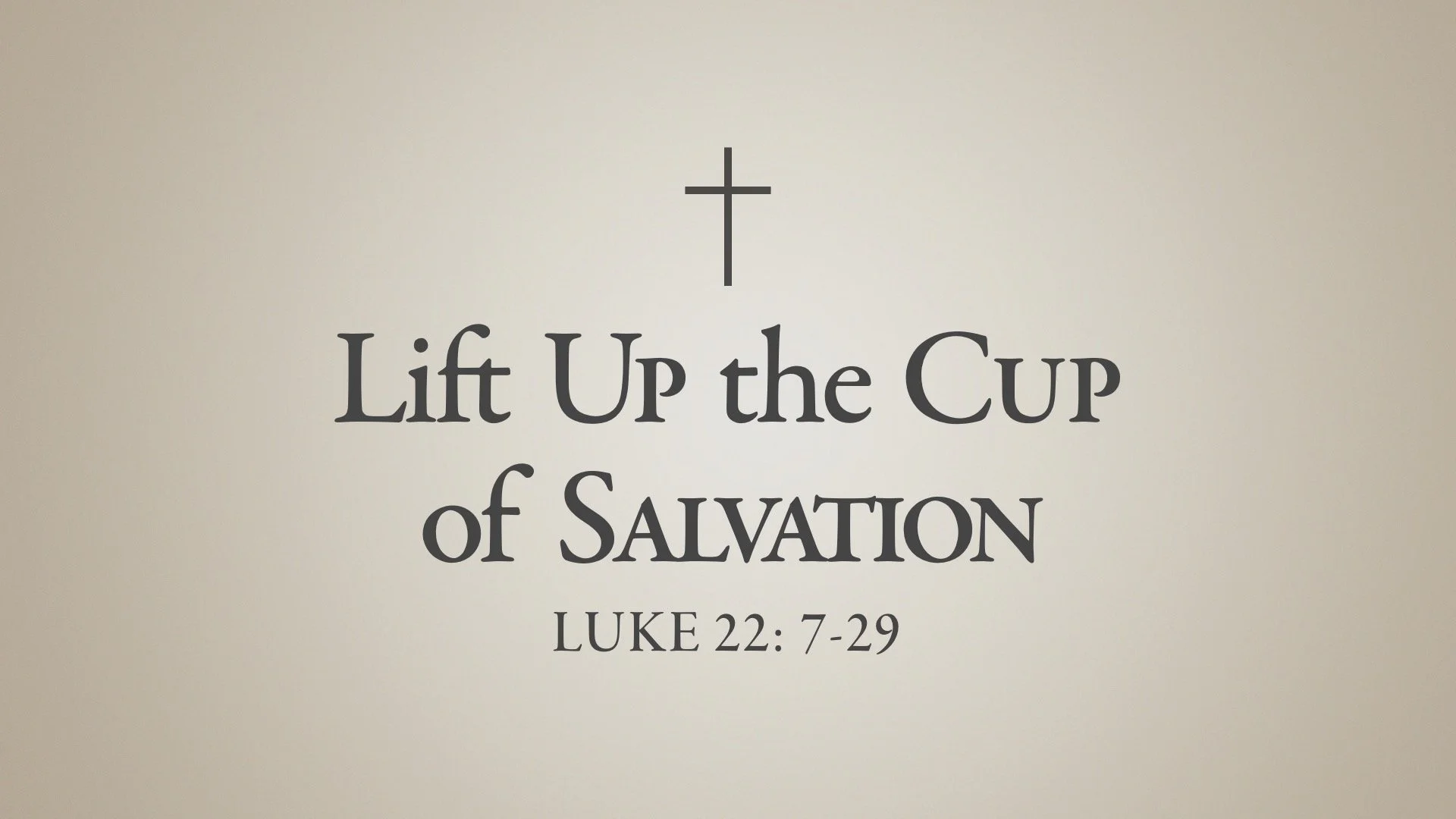 Maundy Thursday – April 2, 2026