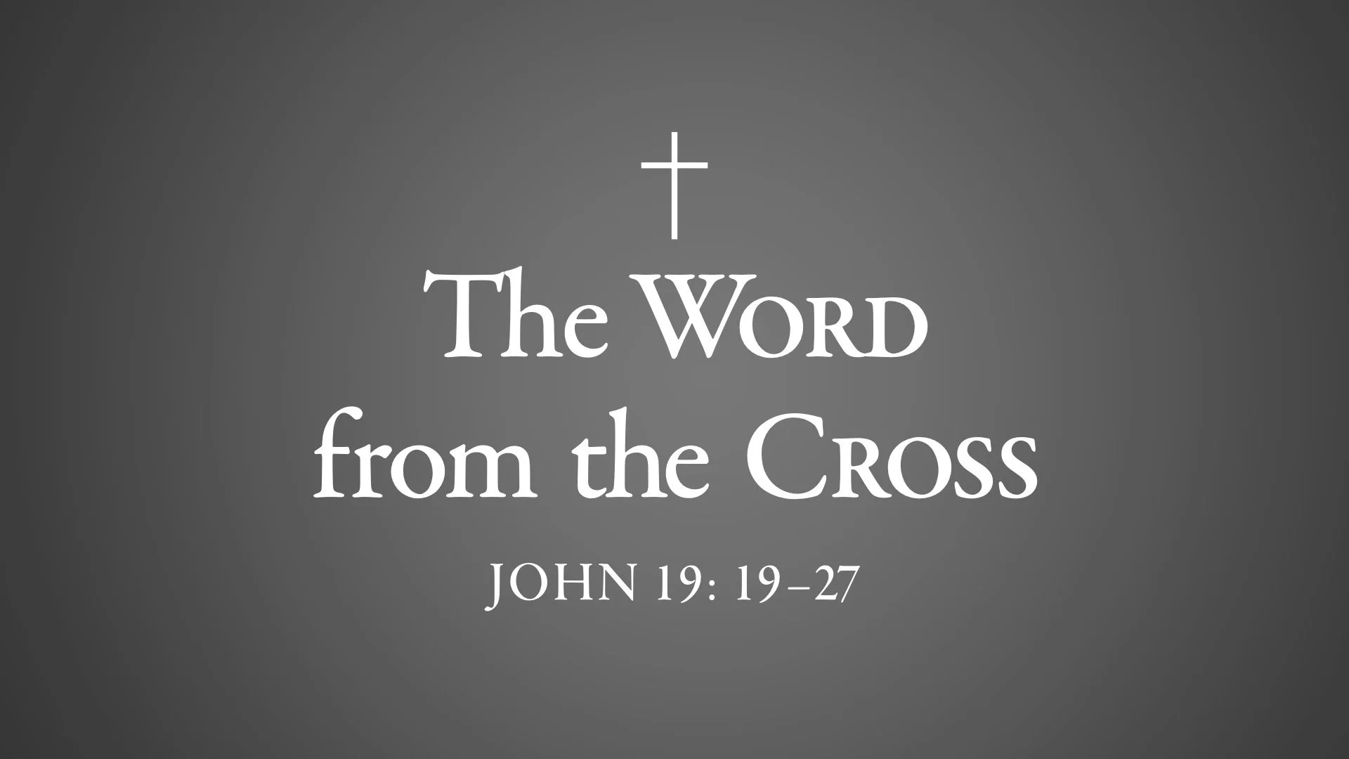 Good Friday – April 3, 2026