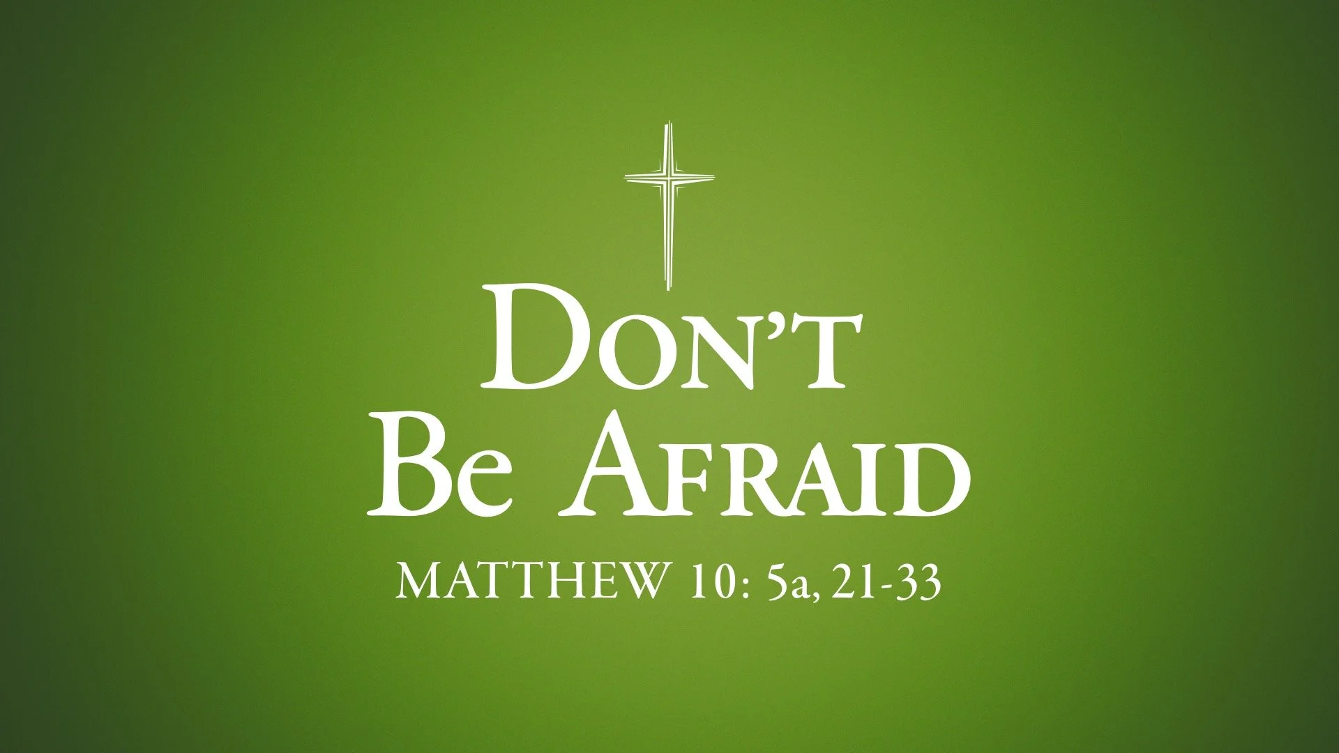 The Fourth Sunday after Pentecost – June 21, 2026