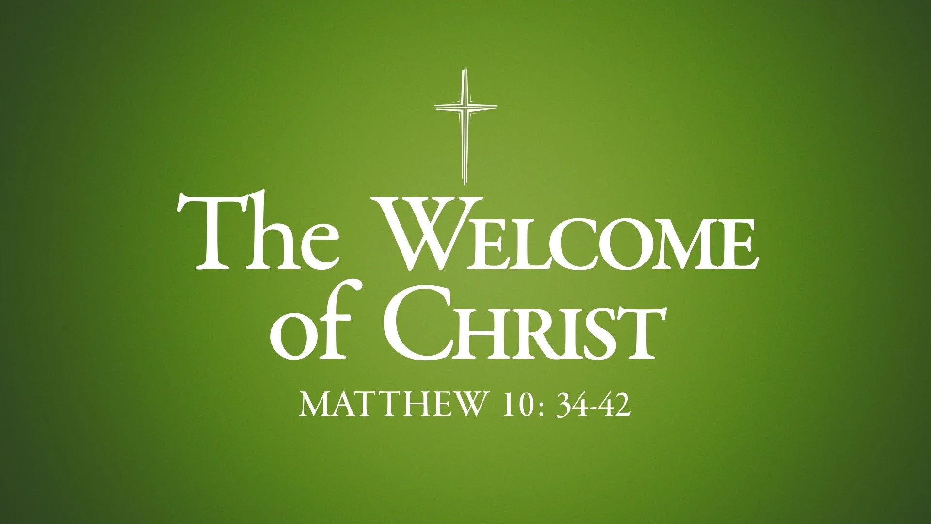 The Fifth Sunday after Pentecost – June 28, 2026