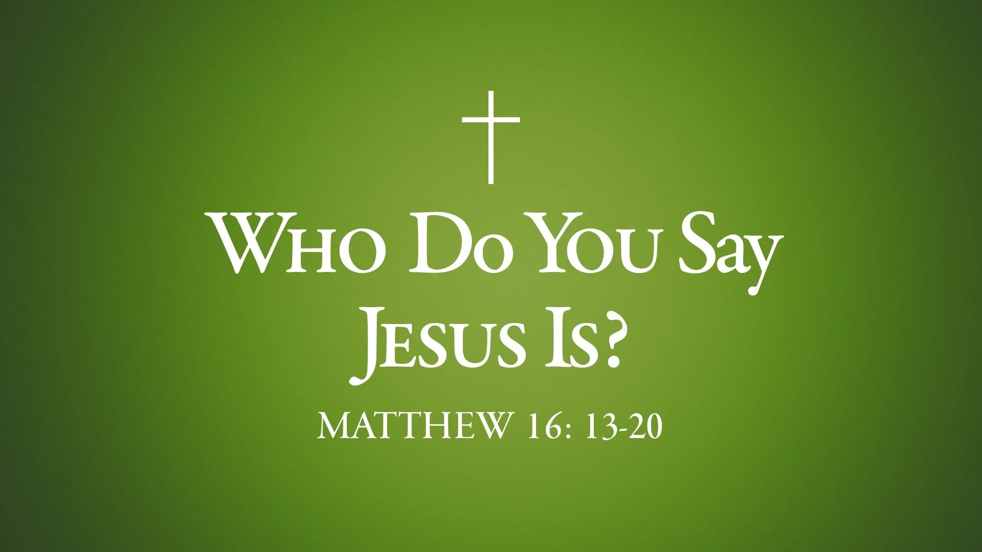 The Thirteenth Sunday after Pentecost – August 23, 2026