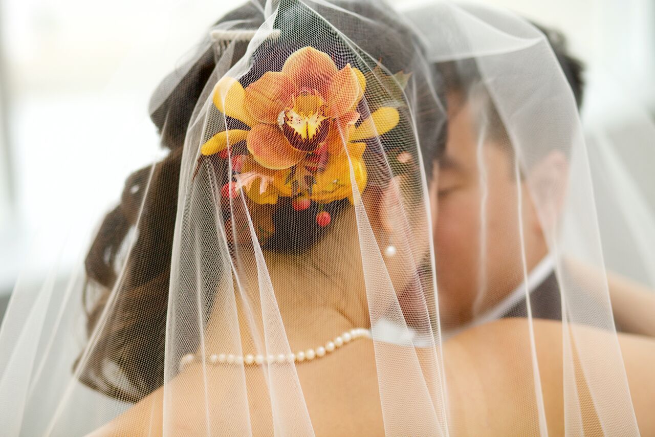 Orchid Hair Flowers