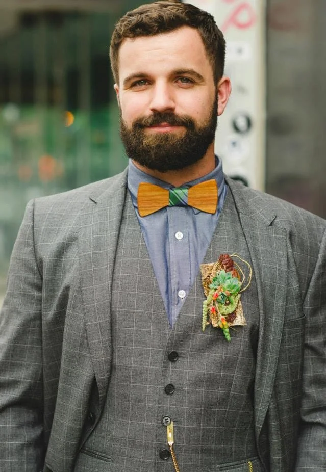 Structural Succulent Boutonnière