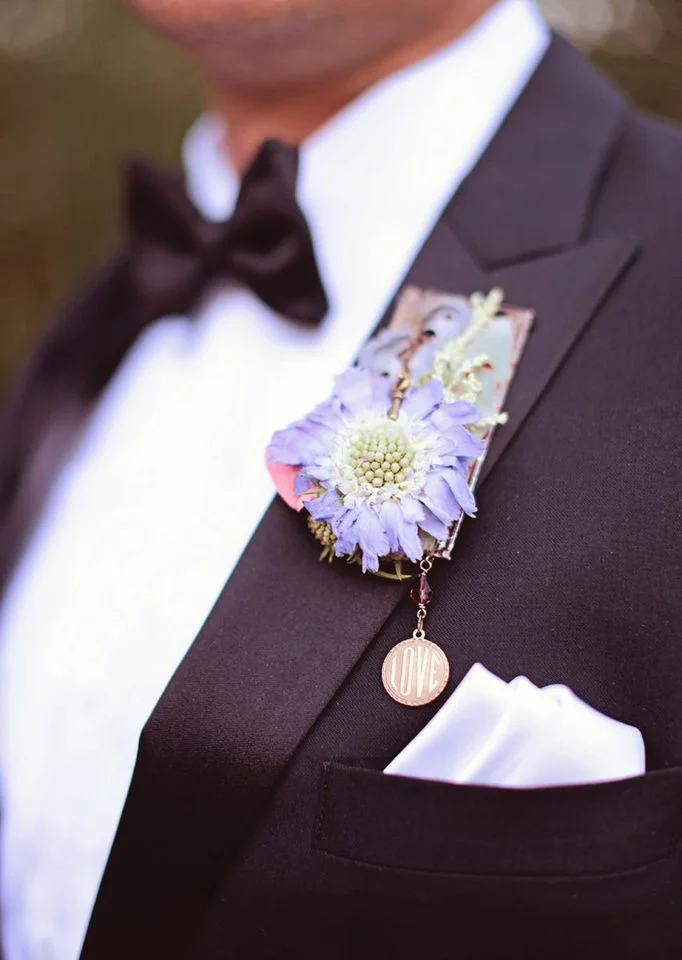 Lavender Scabiosa Bout