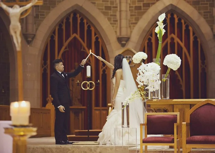 Leatham-Style Floral Ceremony Pieces
