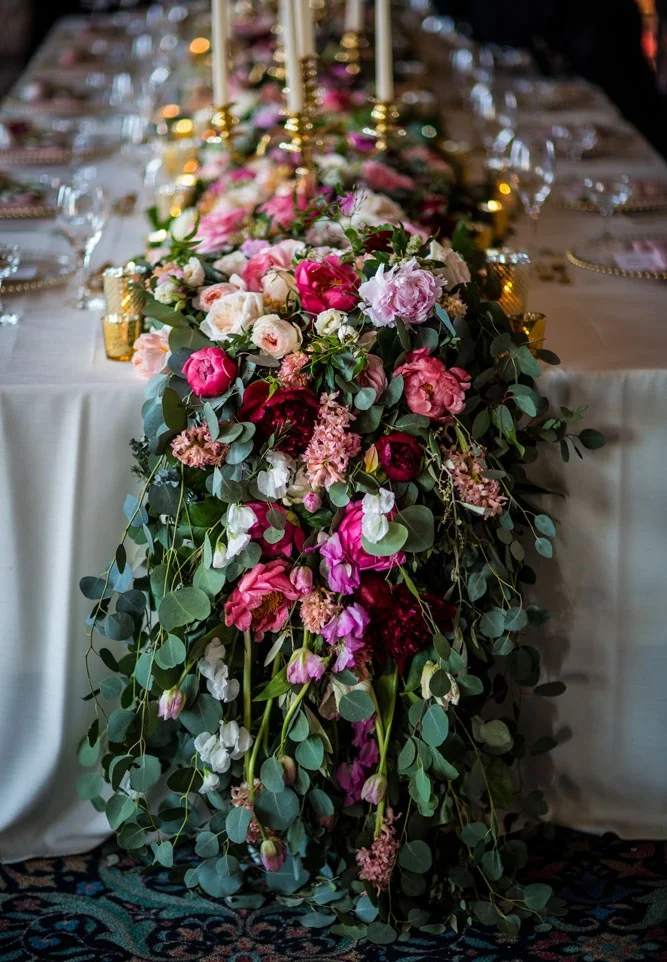 Full Floral Garland for King's Table