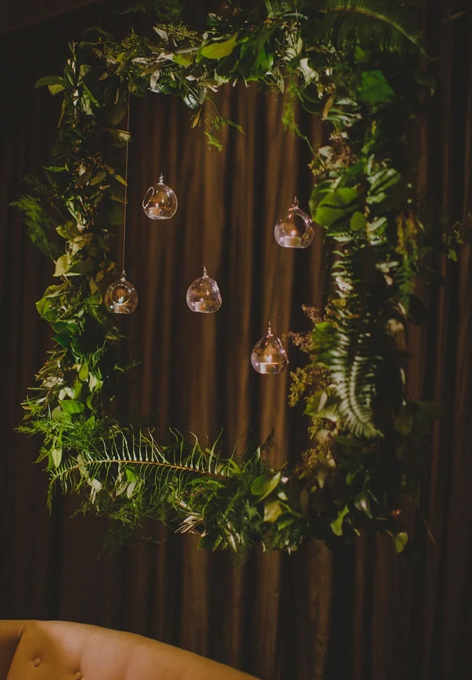 Hanging Greenery Photo Frame