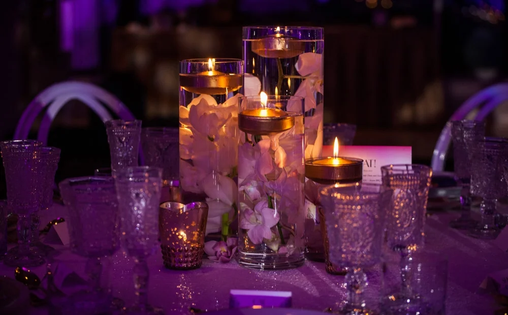 Underwater Orchid Centrepiece Trio