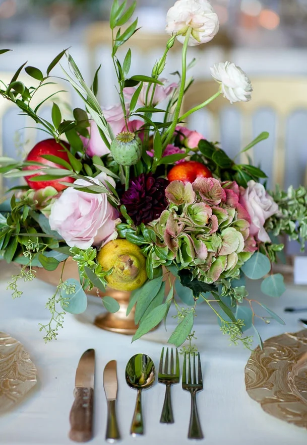 Flower and Fruit Centrepiece