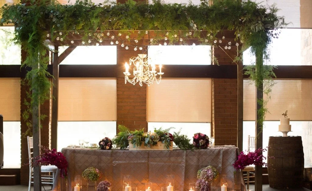 Greenery Garden Arbour for Head Table