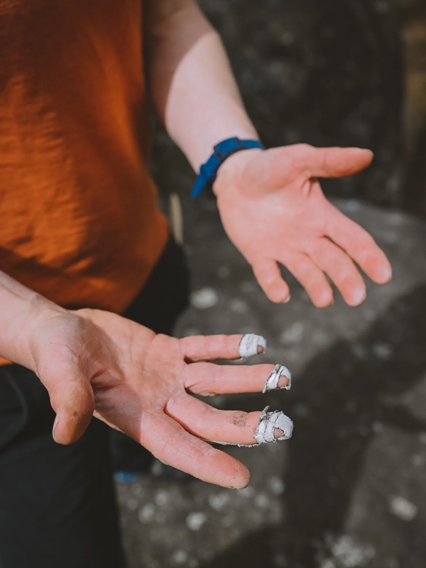 End of a long weekend in Fontainebleau.
She had attempted this problem like twelve times. 
Chalk on fingertips and the rock remembers every attempt.

#outdoorphotography  #climbingphotography  #bouldering #creativedirection  #visualstorytelling