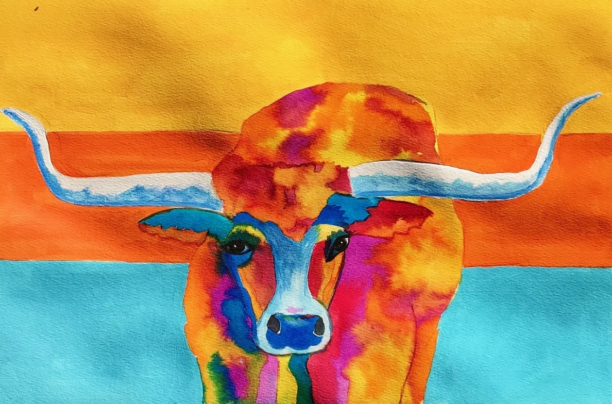 Longhorn of Many Colors