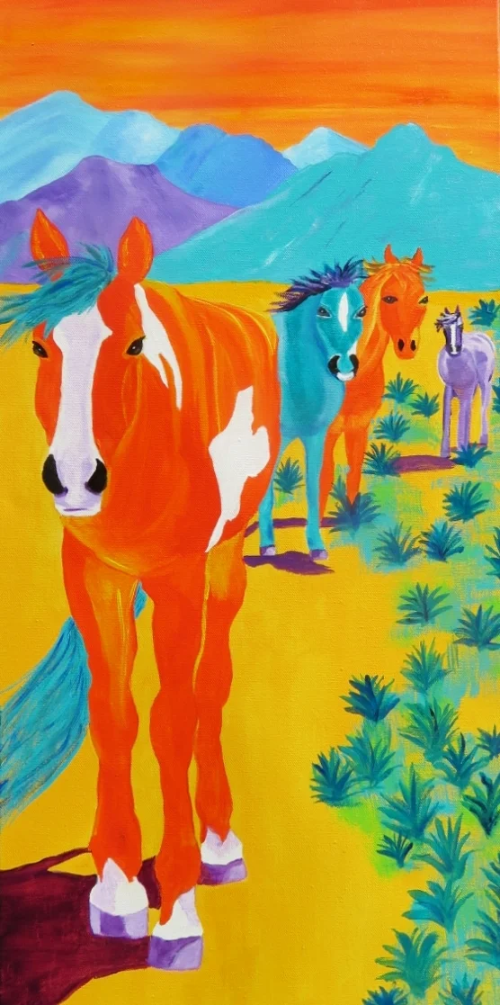 Calling Out Wild Horses