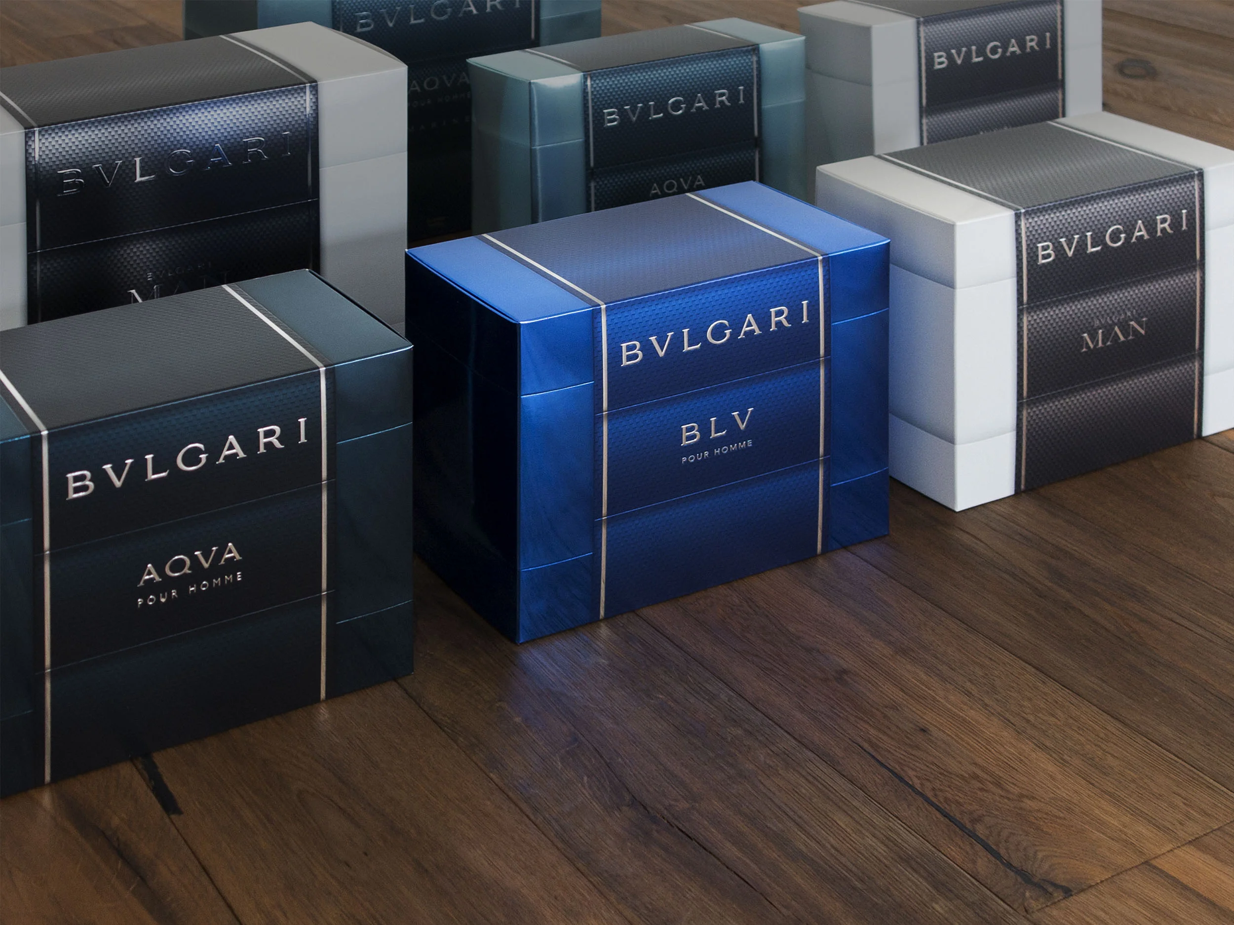 BVLGARI | Christmas packaging for men Art direction | Production © essencedesign