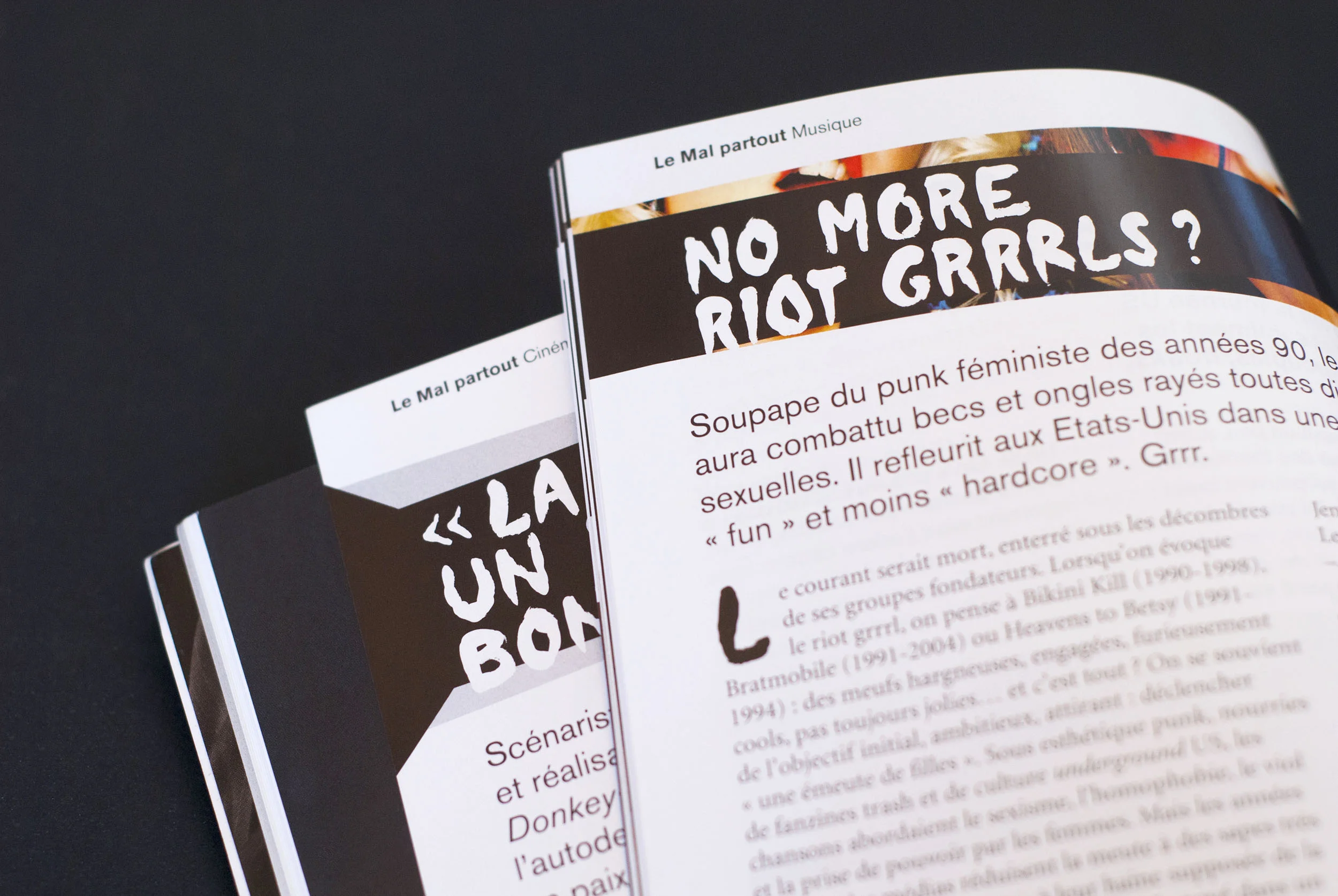 Lettering for Standard Magazine #22 © fannyducommun