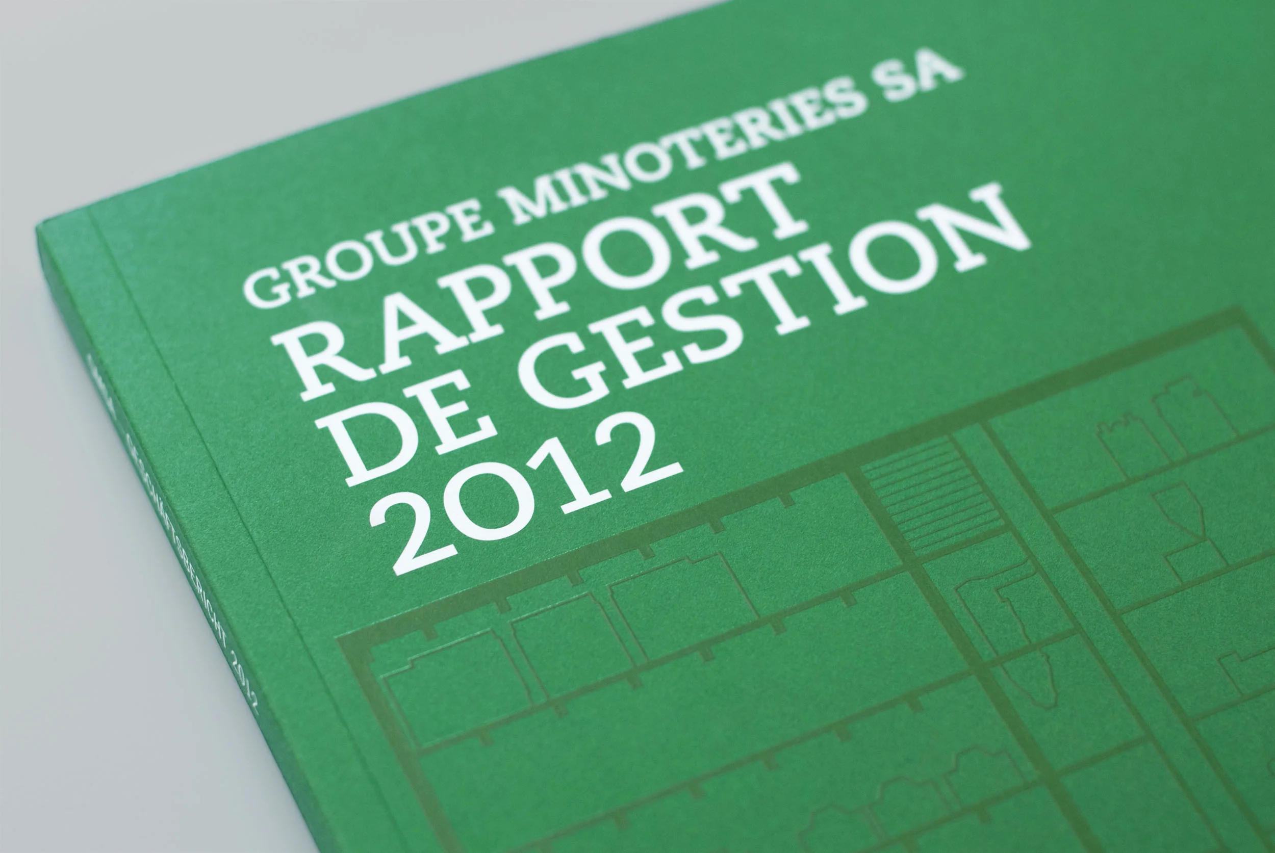 Groupes Minoterie | Annual report 2012 Art Direction © essencedesign