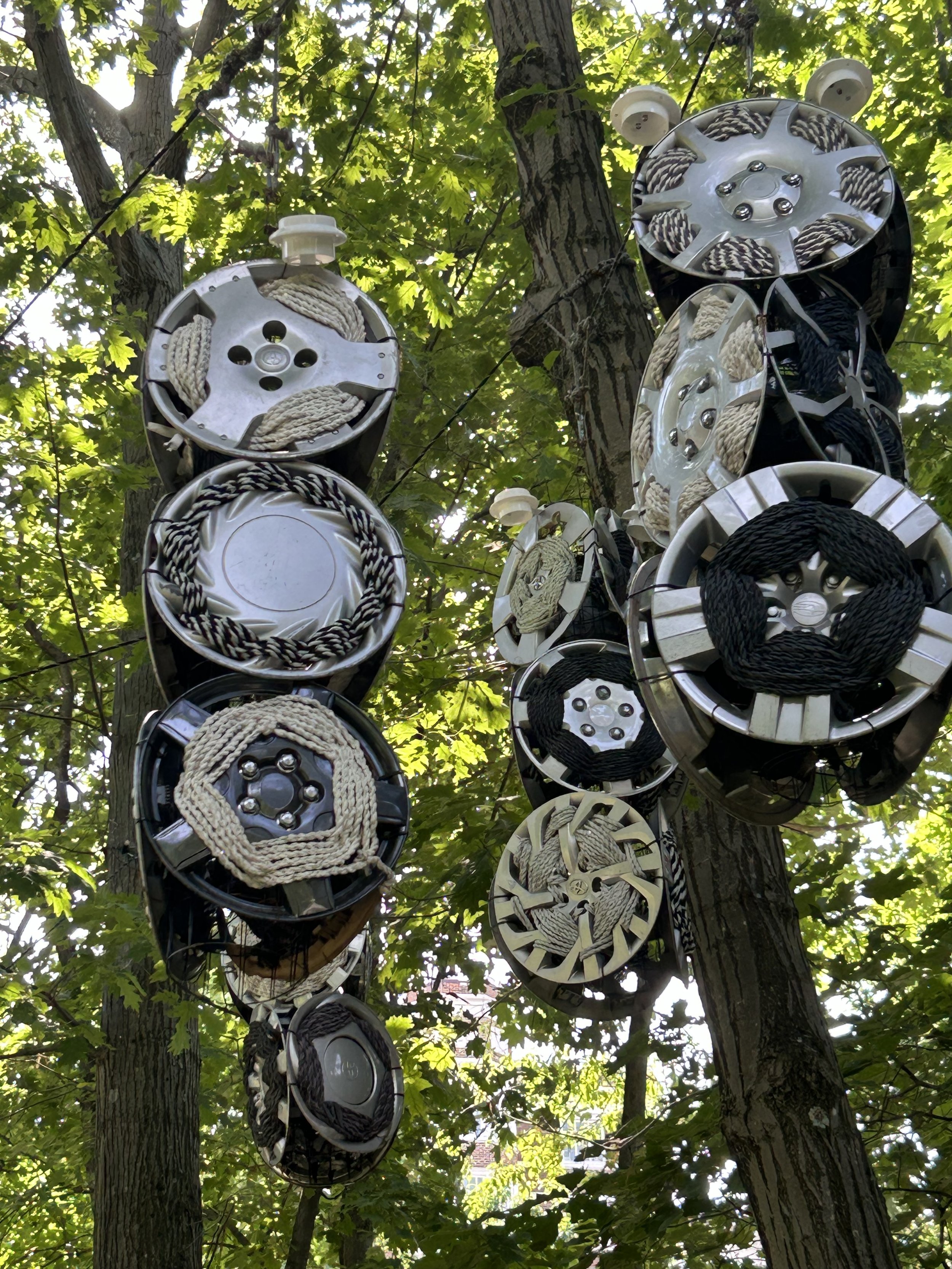 Chris King: Woven Hubcaps
