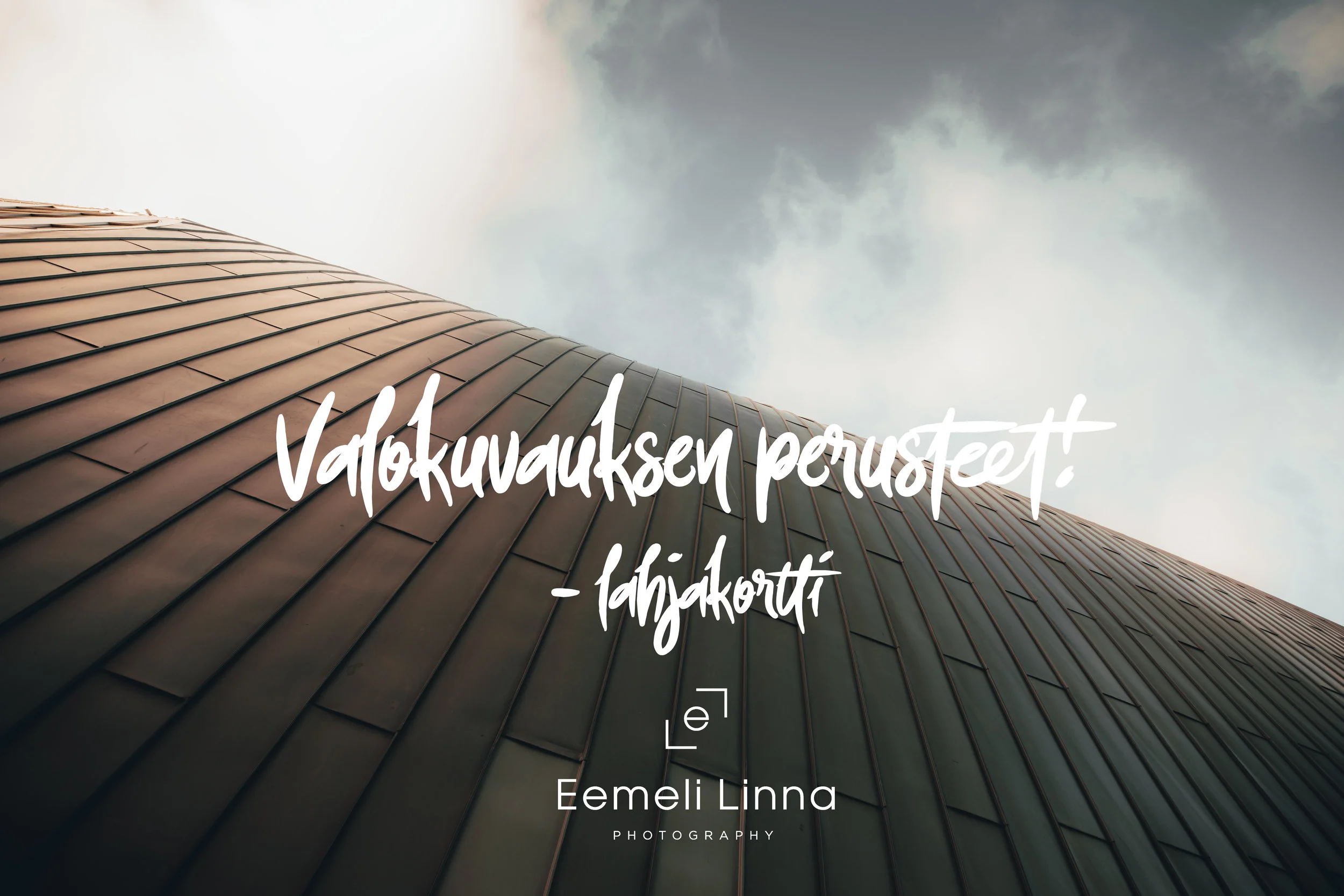 Valokuvauksen perusteet -lahjakortti