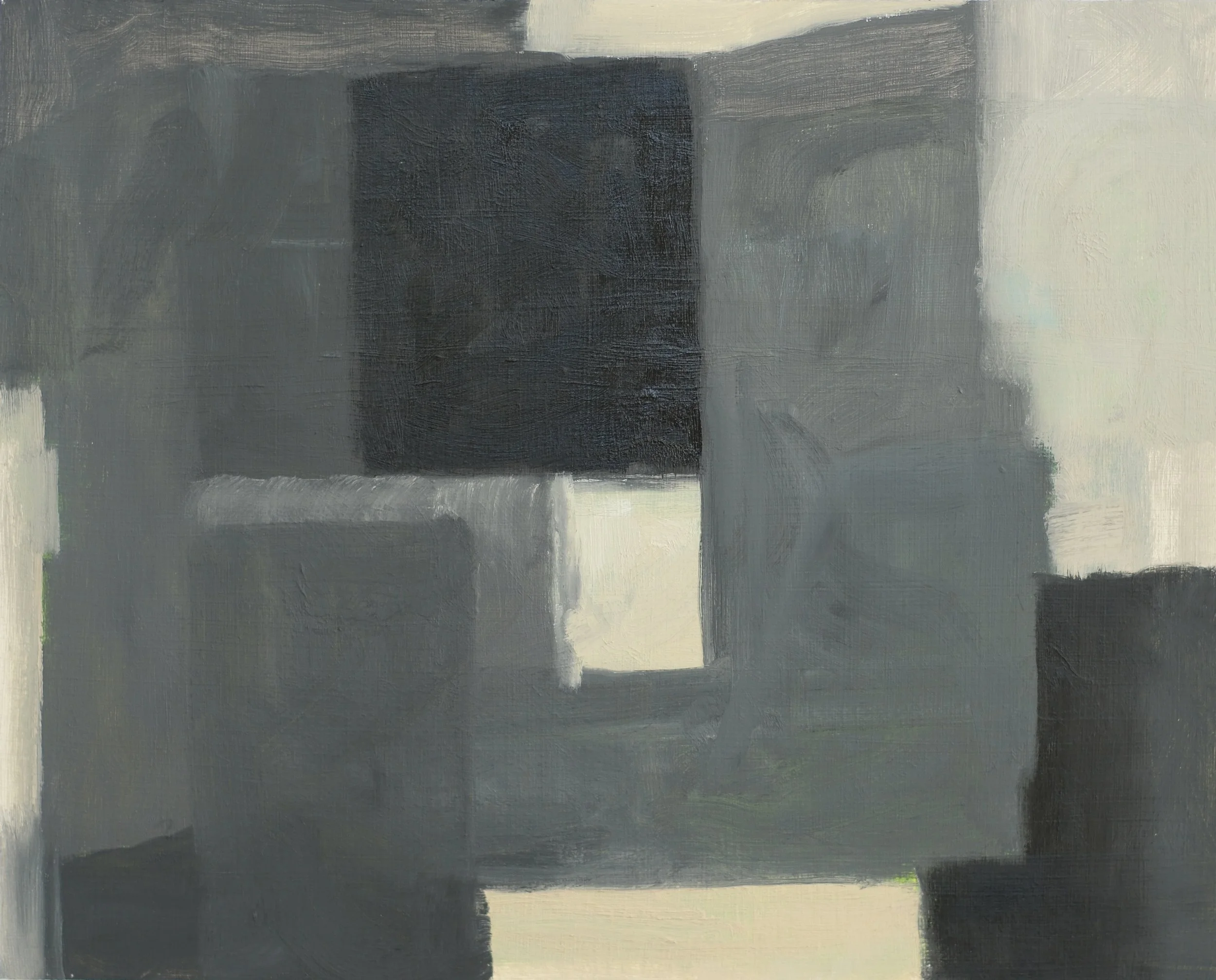 12th Street, 2023. 16x20 in. Oil on board