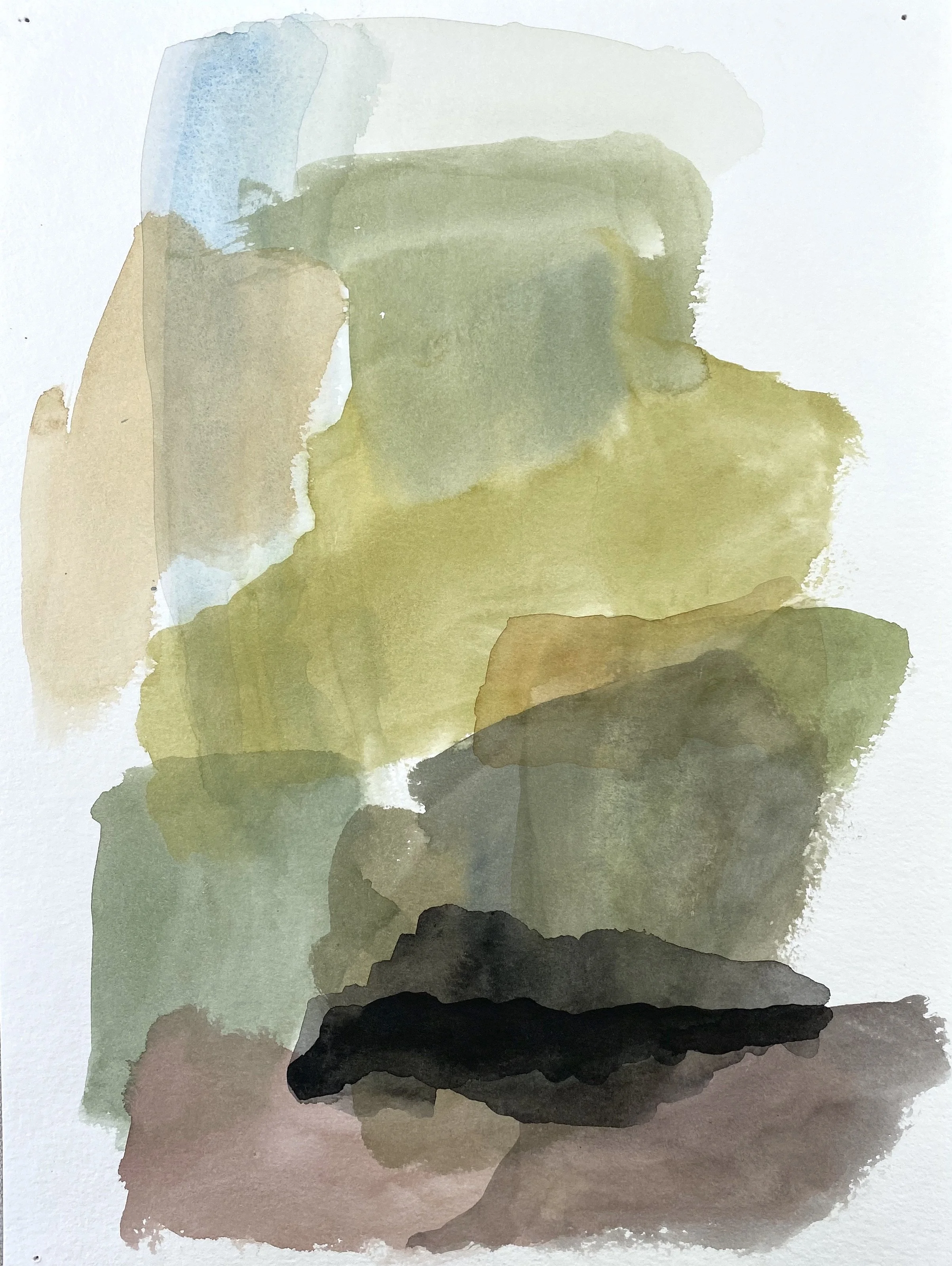 Morning, 2017. 12x9 in. Watercolor