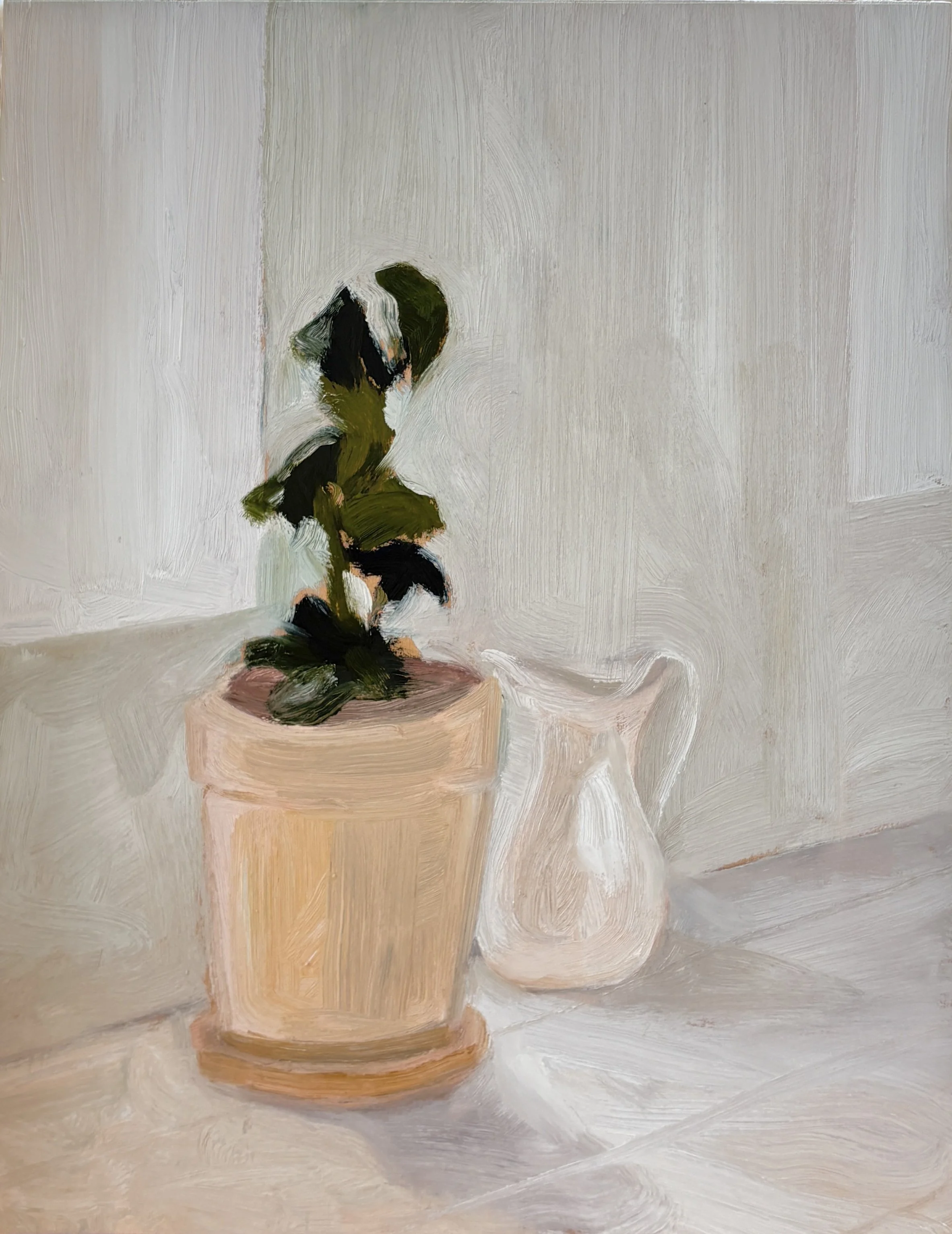 Winter, 2022. 14x11 oil on cradled board