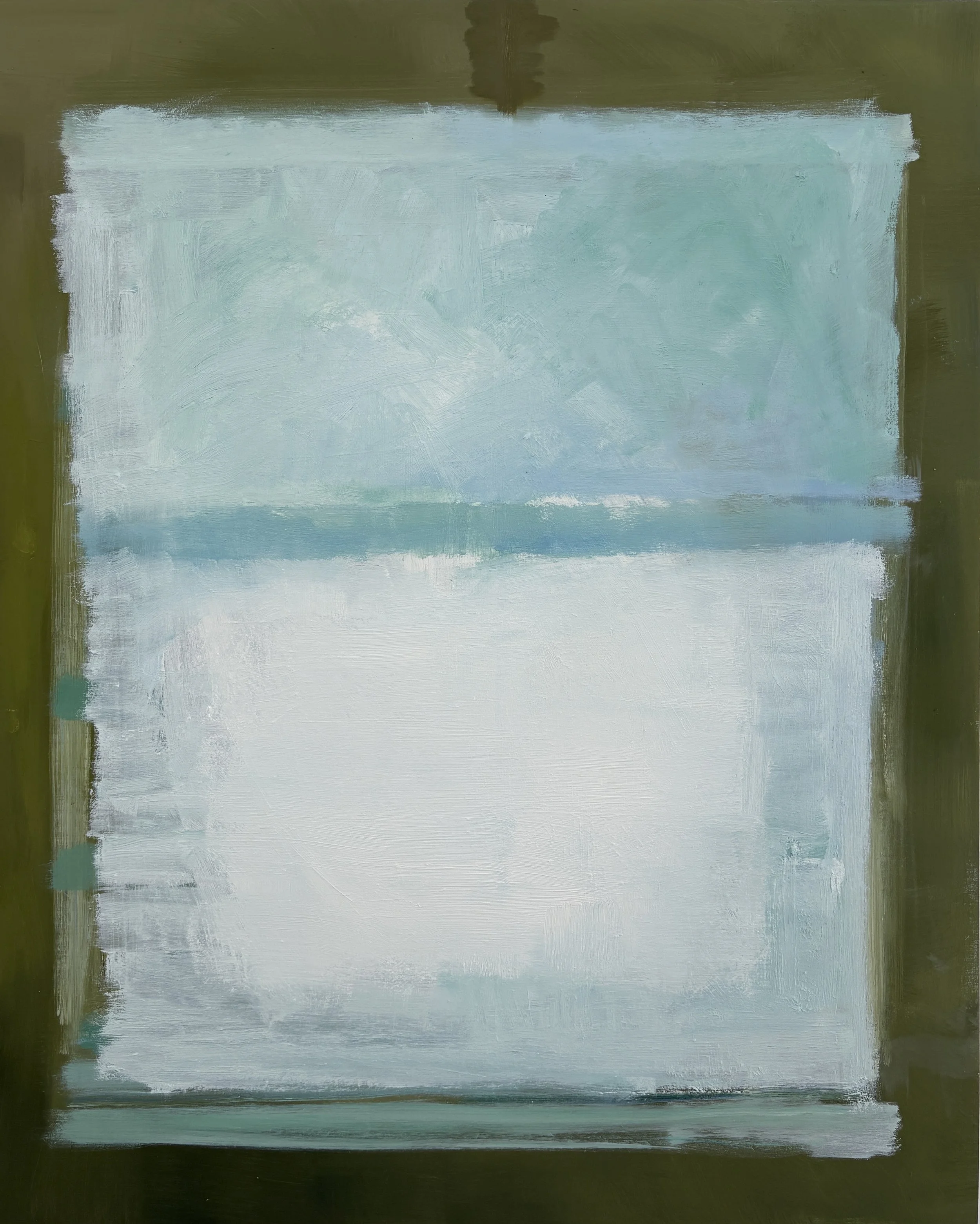 Pool, 2025. 30x24in. oil on wood panel (not avail)