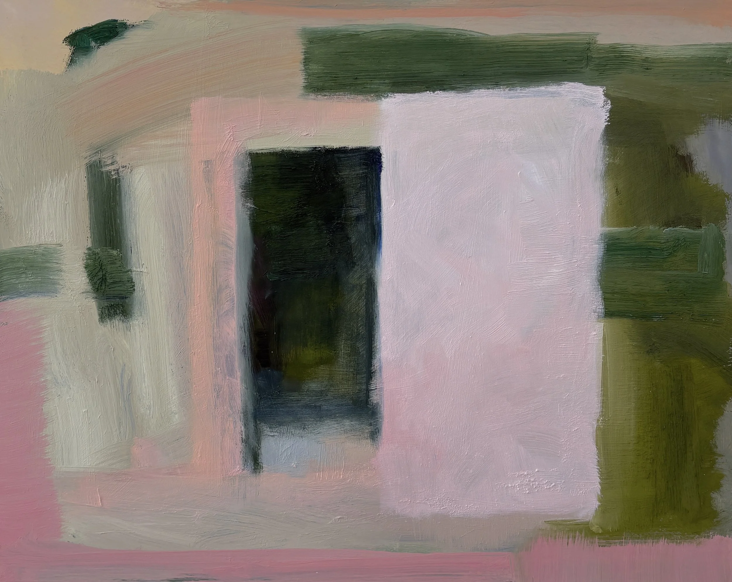 Petal, 2025. 16x20 in. oil on wood panel