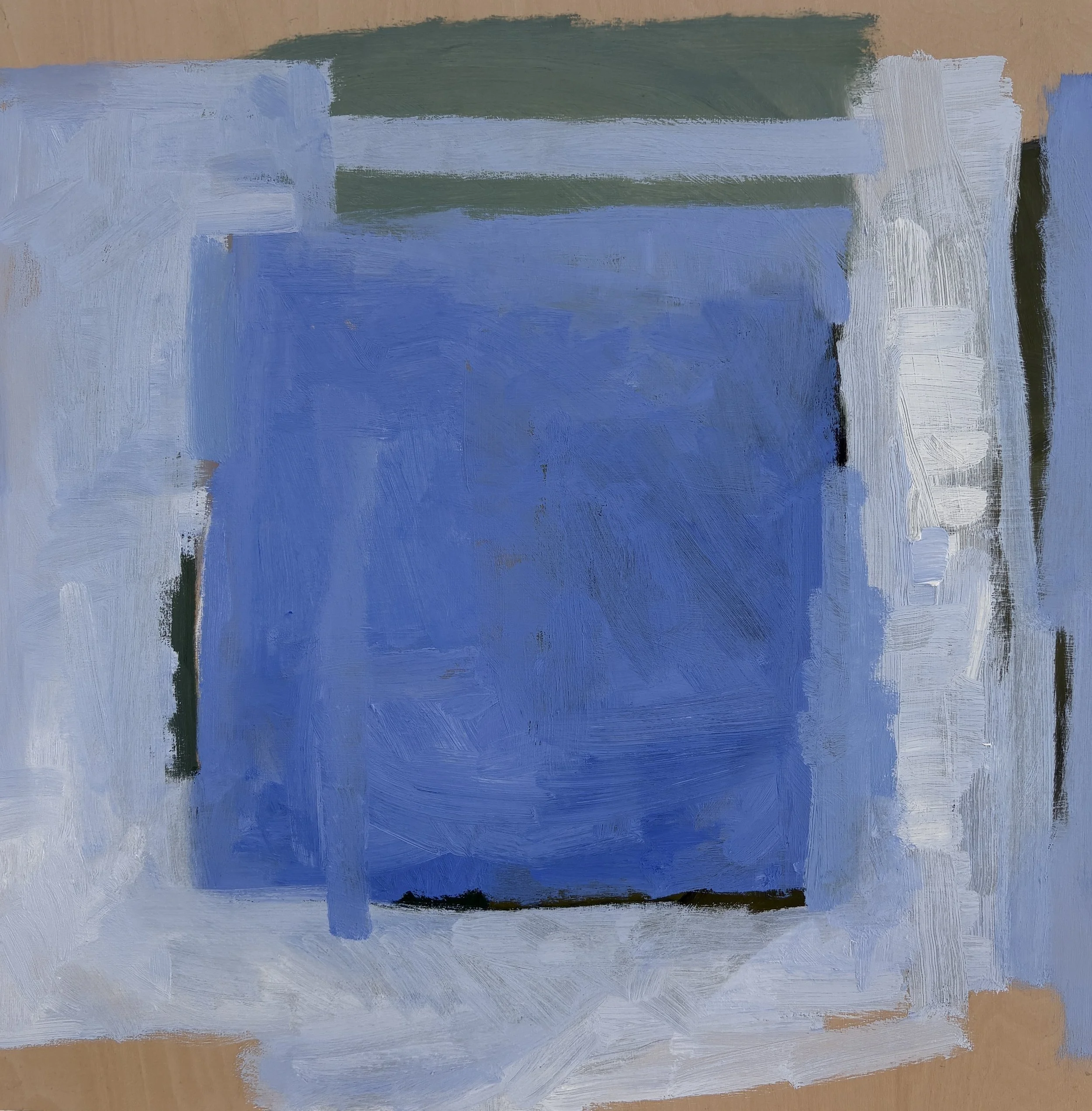 Morning. 16x16 in. in. oil on wood panel