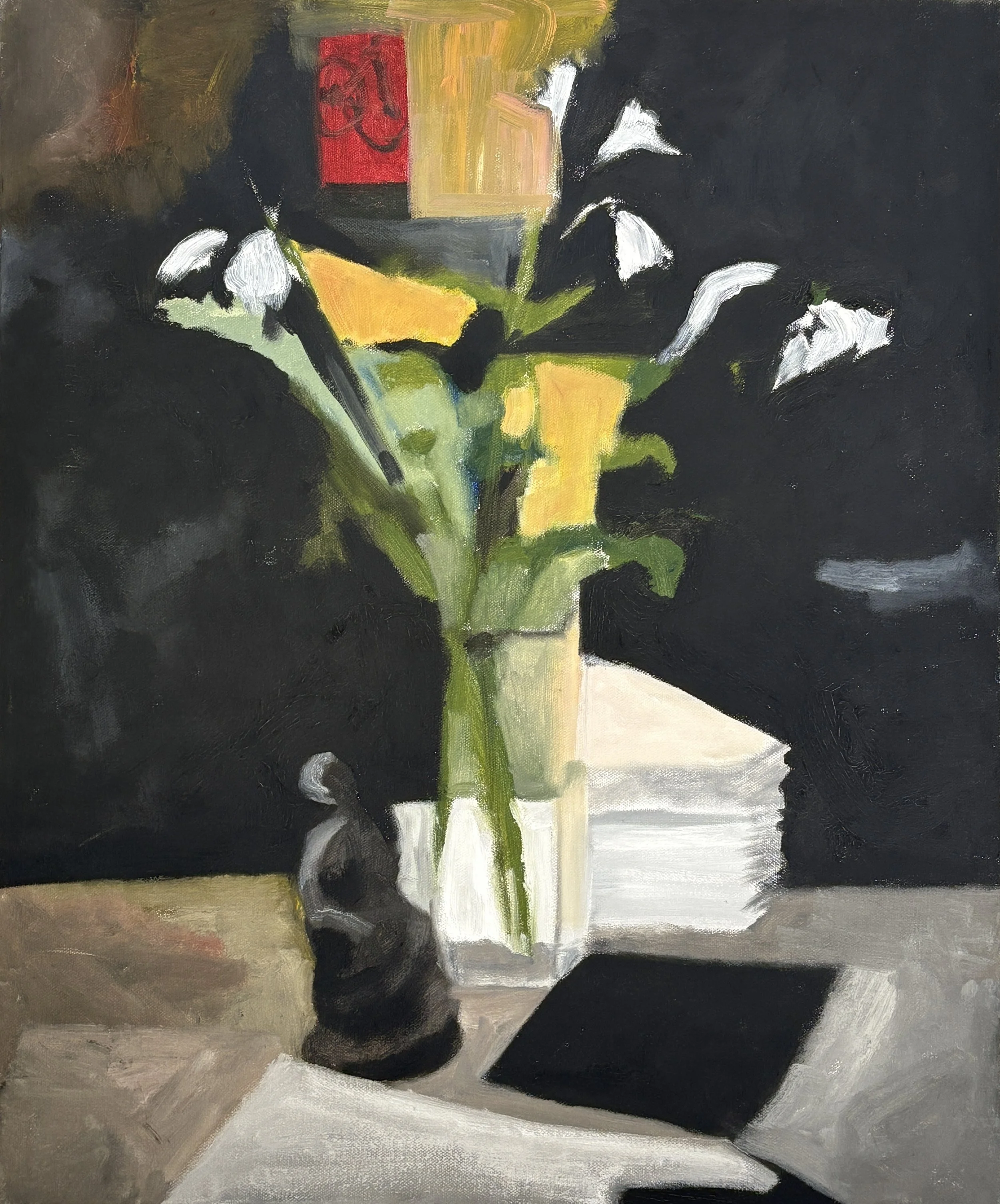 End Of Day, 2019. 24x20 in. oil on canvas