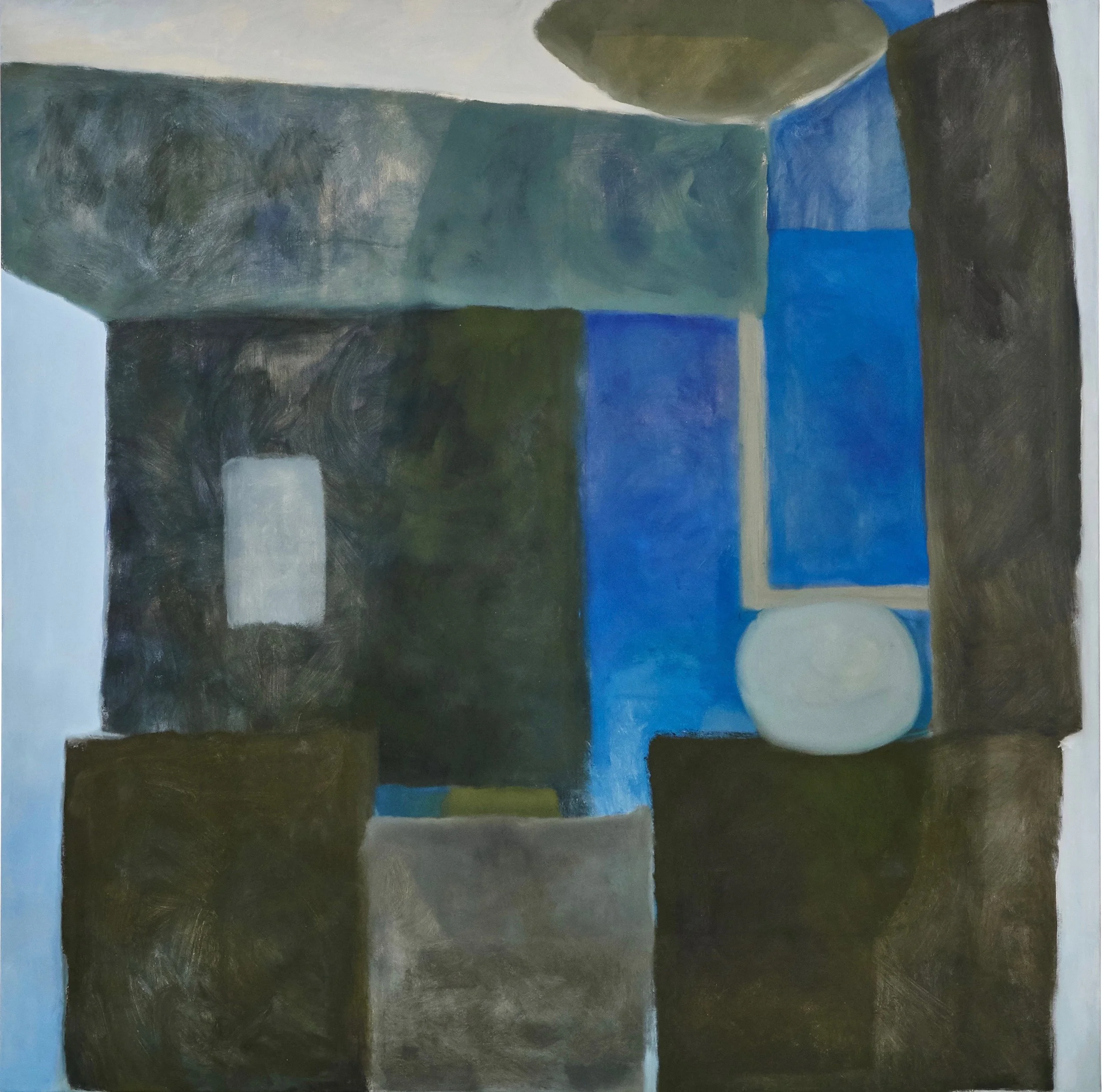 Moonlight 48x48 inches oil on canvas (sold)