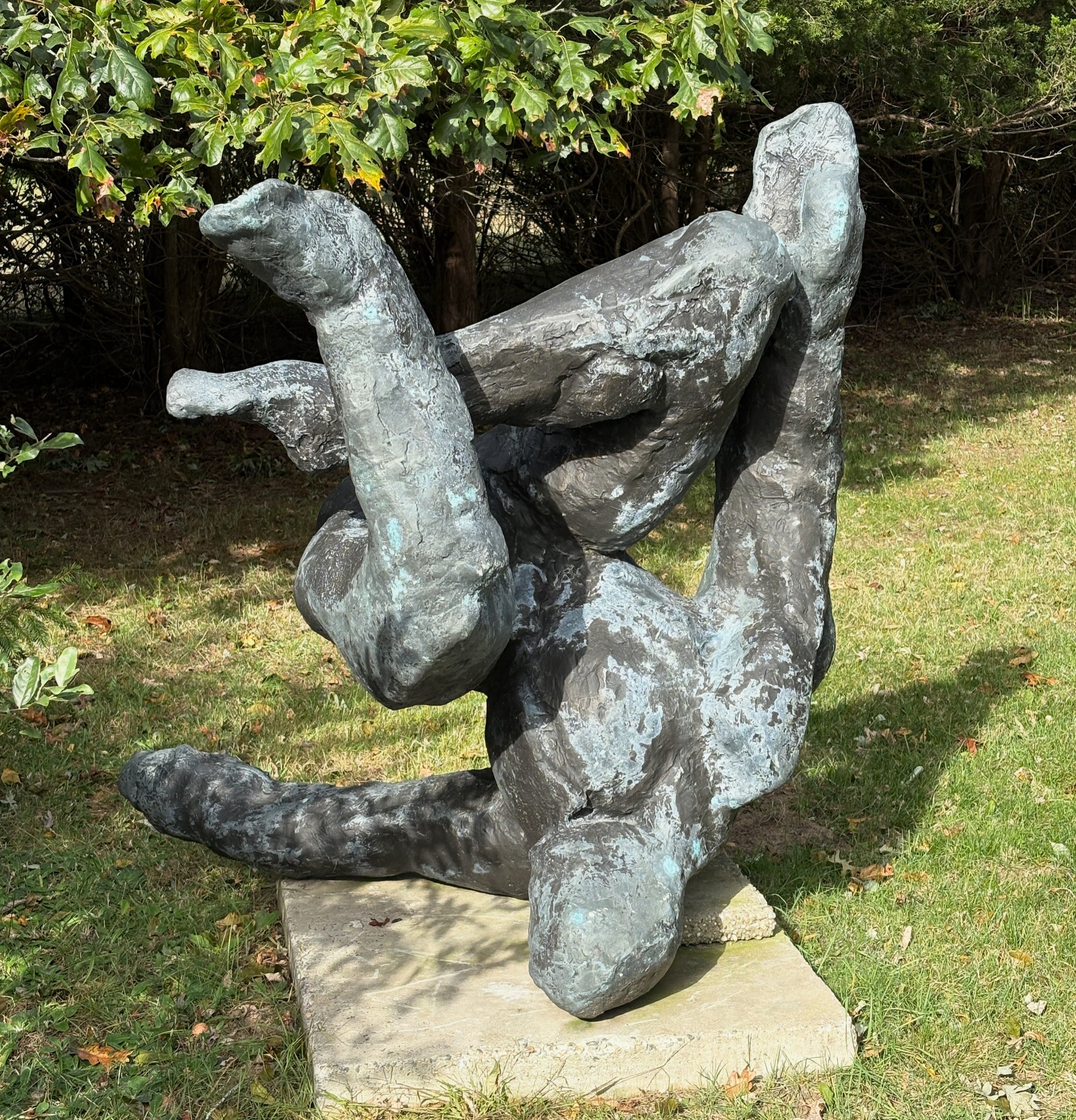 Adam 2014. 53 x 60 x 50 inches. Bronze