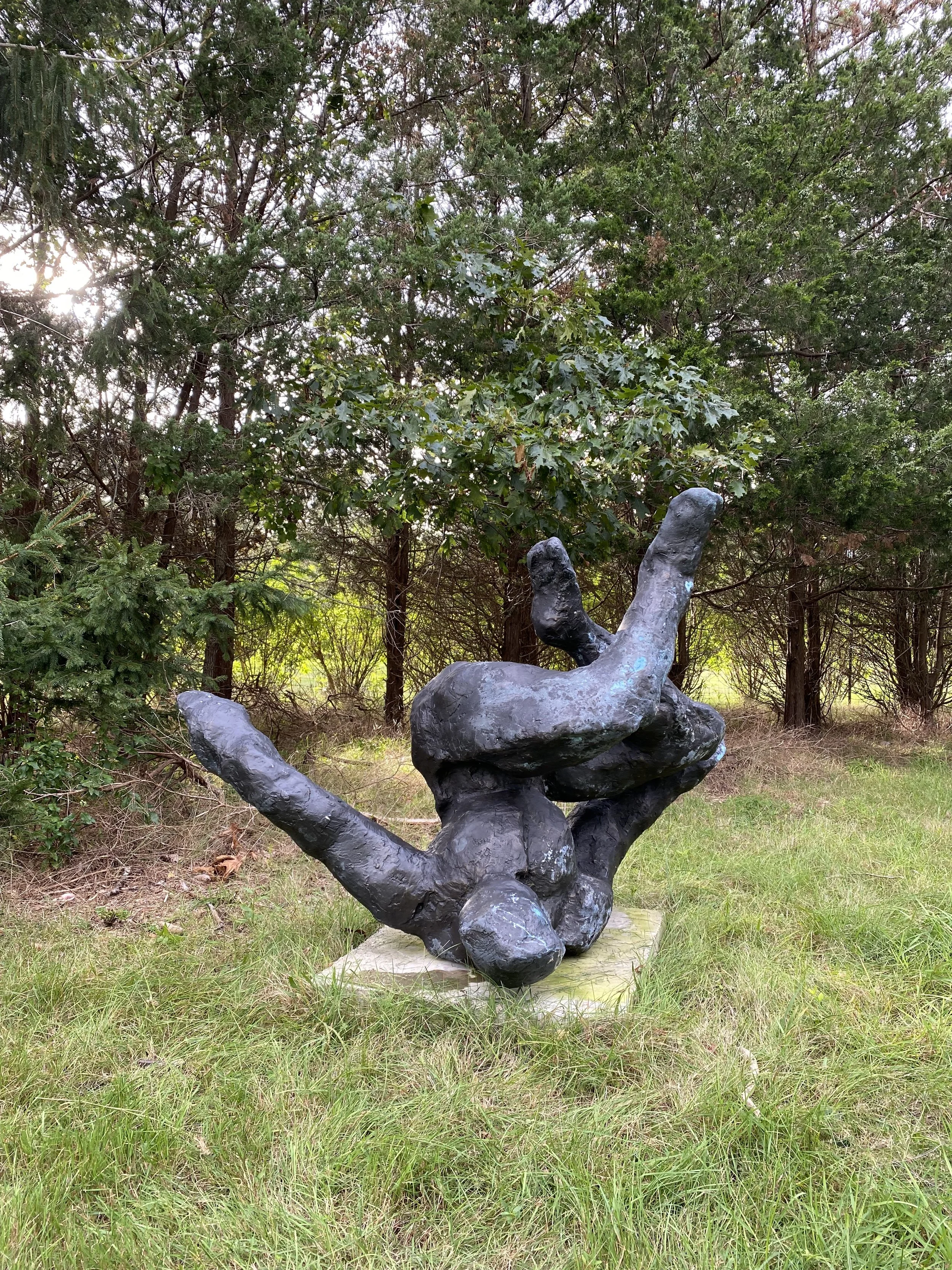 Adam 2014. 53 x 60 x 50 inches. Bronze