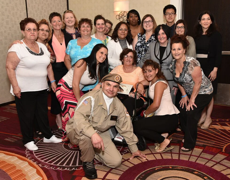 several honorees pose with dr. heiman-patterson and the mda/als center of hope team; Photo Credit: Robert E. Patterson