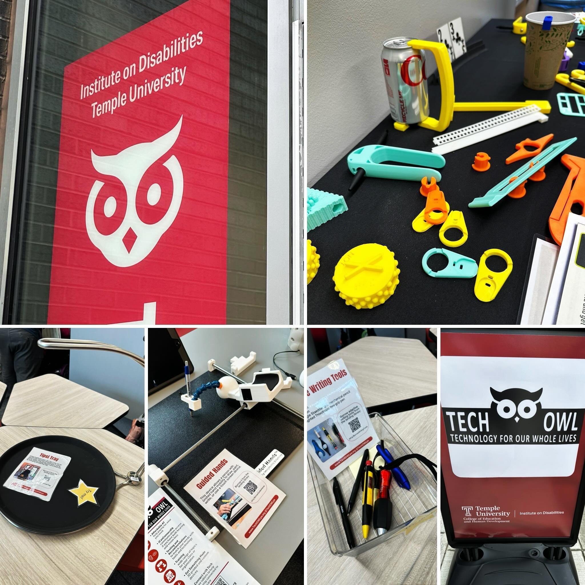 TechOWL held an Open House today at their new Community Space! They are doing great work with Assistive Technology&hellip;creating, demonstrating, loaning and educating!!