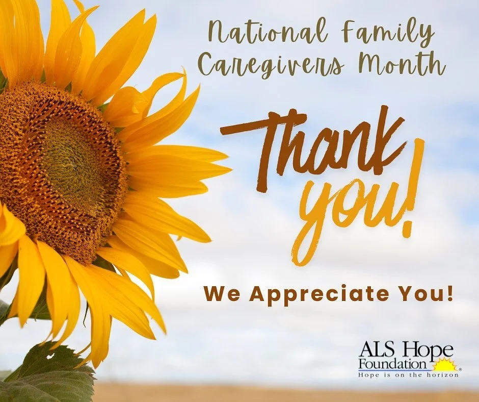 Caregivers are everyday heroes. This month, we honor your resilience, your generosity, and your unwavering commitment! Thank you 🌻
