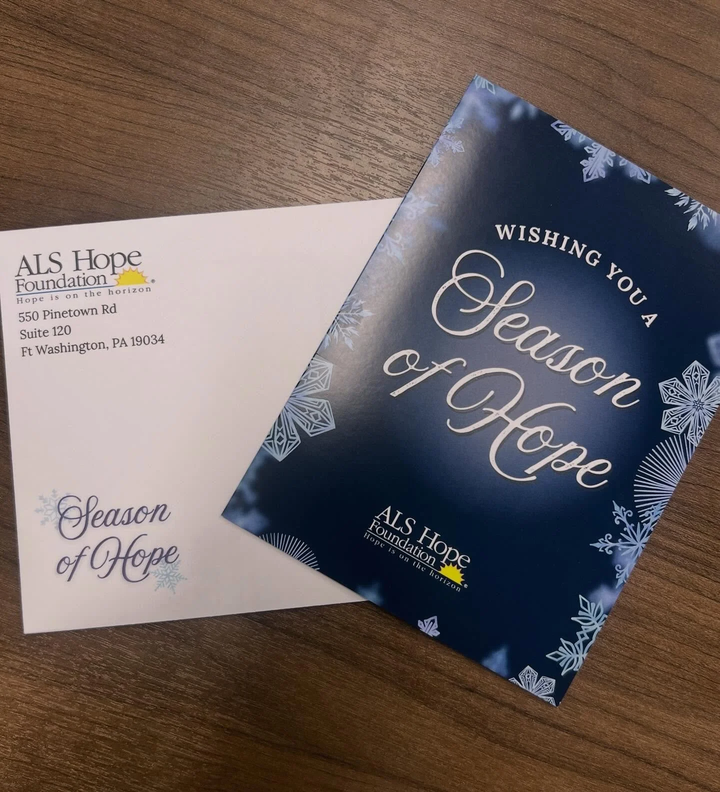 ❄️Our annual Season of Hope card is in the mail! Check your mailboxes to see if you received yours!

💙This year, our card features the story of the Caldwell Family. Their resilience and hope is an inspiration to all of us this season! Stay tuned for