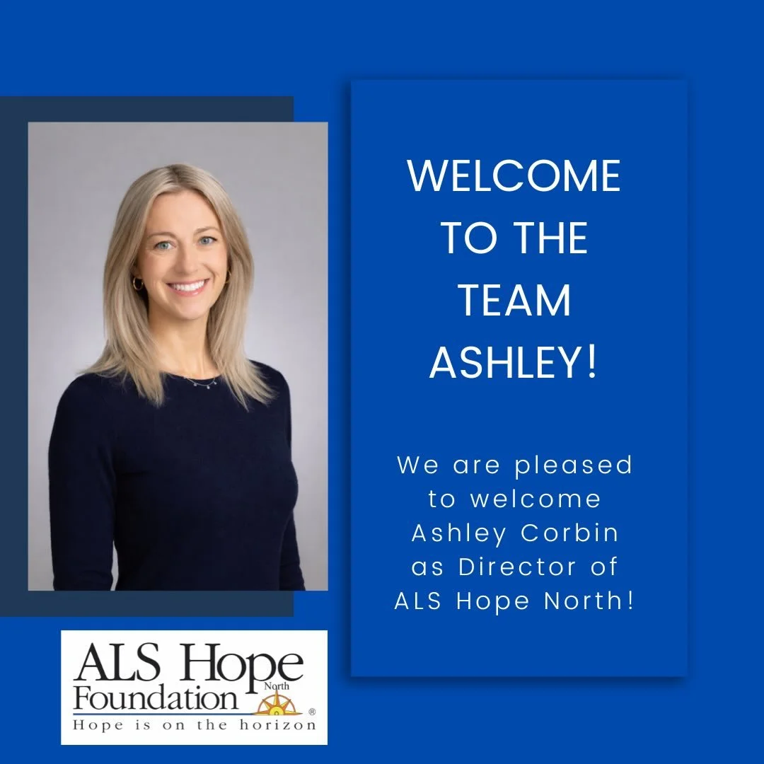 We&rsquo;re proud to announce our new Director of ALS Hope North! 💙

Ashley is excited to expand the mission and presence of ALS Hope throughout the Boston and Northeast area. She is dedicated to advancing the organization&rsquo;s mission and making